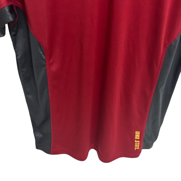 Iowa State Cyclones SS Shirt Mens Size Large Logos Red - Picture 6 of 7